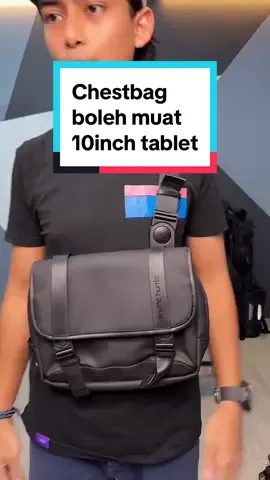 Chest Crossbody Bag Arctic Hunter Zlaton ni nice geng... #crossbodybag #slingbag #slimbeg #arctichunter #tablet10inch #waterresistent #reviewbag #djangoempire #bag2uipoh #bag2uperak 
