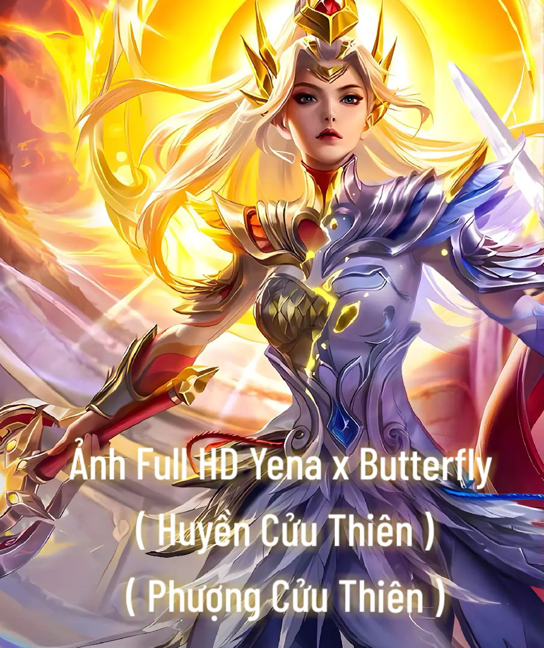 Yena Huyền Cửu Thiên x Butterfly Phượng Cửu Thiên #wendyyaov #lienquan #lienquanmobile #anhlienquanmobile #aov #xh #hinhnen #yena #butterfly 