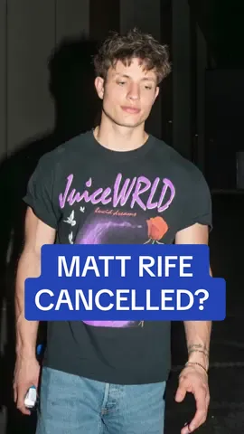 Matt Rife hits back after his domestic violence joke in his Netflix special Natural Selection #fyp #mattrife #netflix #naturalselection #cancelled 