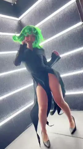 wanna dance with me ✨💚 #tatsumaki #onepunchman 