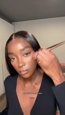 if you’re dark skinned, stop scrolling! Pink blush era 🌷