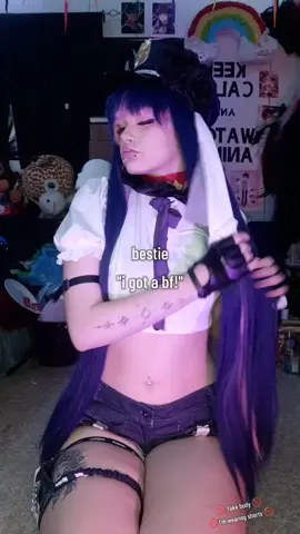 THIS IS A JOKE!!! he is very sweet and caring to her, that's all that matters to me @Zero @Rose #stocking #stockinganarchy #stockingcosplay #pantyandstocking #pantyandstockingcosplay #cosplayer #cosplays #cosplayers #cosplay #fakebodyy⚠️ #everythingisfake 🚫IM FULLY COVERED TIKTOK 🚫