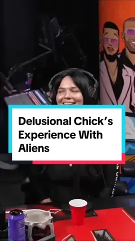 Totally Delusional Chick Believes She Was Abducted By Aliens Like and follow #aliens #freshandfit #viraltiktok #delusional 