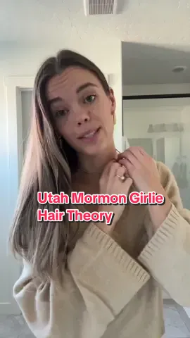 When I heard Utah girlie and Mormon girlie you KNOW my ears perked up! #utahgirlsbelike #hairtutorial #utahhair #postmormonlife #prolds 