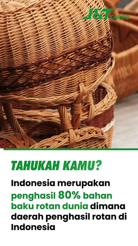 Indonesia merupakan penghasill 80% bahan baku rotan di dunia. Penentuan jasa kirim juga sangat penting untuk memberikan efisiensi cost yang menjaga harga jual. Tulis di kolom komentar, furnitur dari rotan apa yang pernah kamu beli? #KirimPaketBesar #Grow2getherGrowFaster
