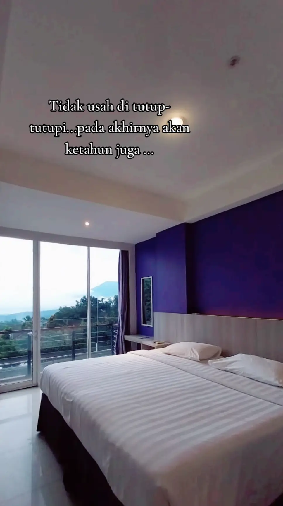 pada akhirnya semua akan ketahuan juga ..#story #terracassahotelbandungan #terracassahotel #hotelier #bandungan @Terra Cassa Hotel #yenakhirewirang 