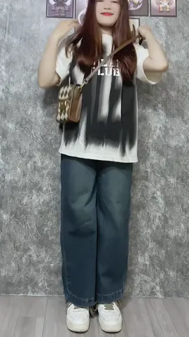 Jean ống rộng cho bà nào dưới m6 nha😽 #xh #tiktokshop 