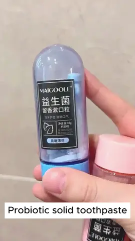 Probiotic mouthwash granules🦷 #toothpaste #fypシ゚viral #dentalhealth #teethcare #fyp 