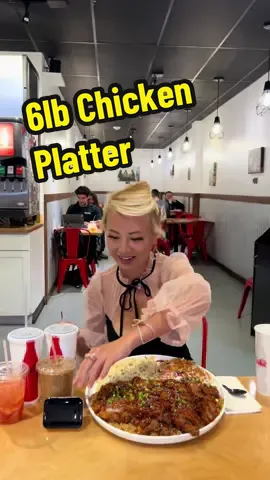 6lb Chicken Platter at Kickin Chicken in Denver, CO #RAINAISCRAZY 