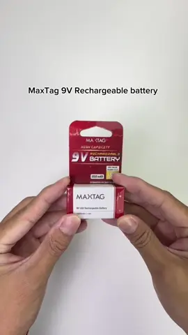Looking for battery?🤔 Check out our MaxTag 9V Rechargeable Battery now!!🔋#maxtag #maxtagmy #smarttag #fyp #tol 