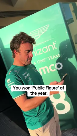 Thank you @TikTok España for voting me ‘Best TikTok Public Figure’👏🏆 #F1 #Formula1 #F1TikTok #Motorsport #F1edit 