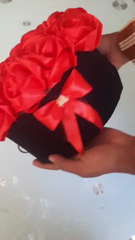 Lets make Easy flower Box👍👍 #ribbonflowers #homemade #ethiopian_tik_tok #habeshatiktok #4u #fyp #craft #viral #flowerbox 