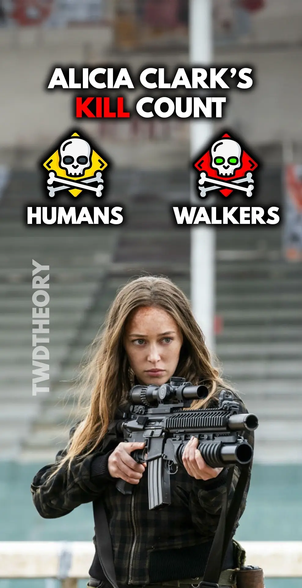 ⚠️Everything Fake⚠️ #twd #thewalkingdead #twdedit #fyp #fearthewalkingdead #aliciaclark 