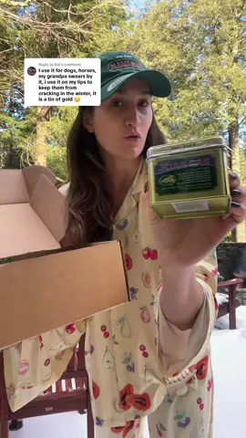 Replying to @Kai @Bag Balm® ‘tin of gold’ now actually has a gold tin 💚 #bagbalm #vermont #vermontvibes #bagbalmforlife #bagbalmgirl #bagbalmhack #newengland #newenglandcheck #newenglandtiktok #newenglandvibes #slugging #bagbalmreview #newenglandinfluencer #thanksgiving 