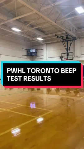 Pure athleticism and passion from PWHL Toronto today 😮‍💨 #hockeytiktok #PWHL #BeepTest 
