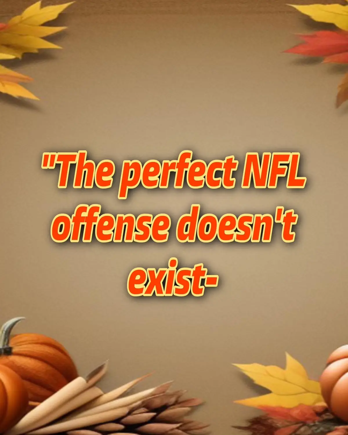 What do we think? #nfl #thanksgiving #food #holiday #meal #turkey #offense #quarterback #positions