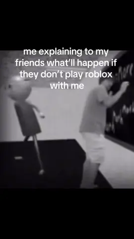 who else am I supposed to play with 😋 #fyp #roblox 