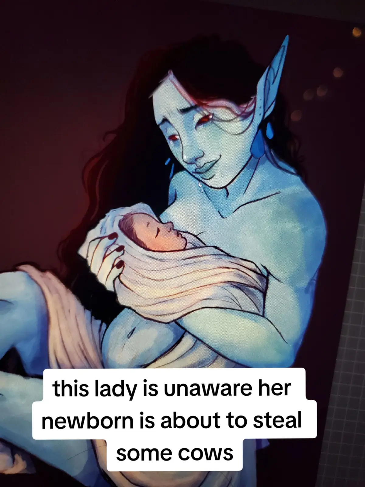 Maia had to have a baby alone in a cave and that baby is Hermes so that's the LEAST of her worries