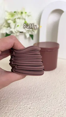 7pcs milk tea puff🧋🤎 #maange #maangebeauty #maangepuff #cushionpuff 