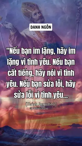 Nếu bạn im lặng, thấy lẫn với tình yêu…| Danh ngôn #c#catholicq#quotesS#Shortsc#conggiaos#saints