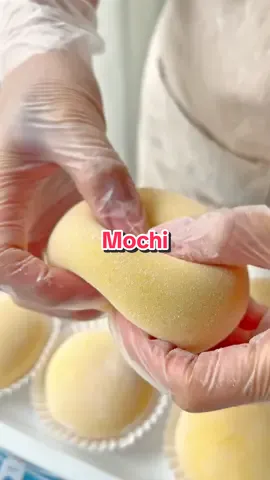 Mango mochi. Recipe linked in my bio. #mochi #softmochi #nobake #dessert #Recipe #fyp #viralvideo #viraltiktok #mochirecipe 