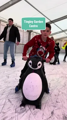 Tingley Garden Centre have opened up a brand new Ice Rink just for Christmas ⛸️  Head to the link in our bio to book now!🎄 @Yorkshire Garden Centres  #icerink #christmas #gardencentre #santa #leeds #thingstodoinleeds #icerinkinleeds #fyp ad