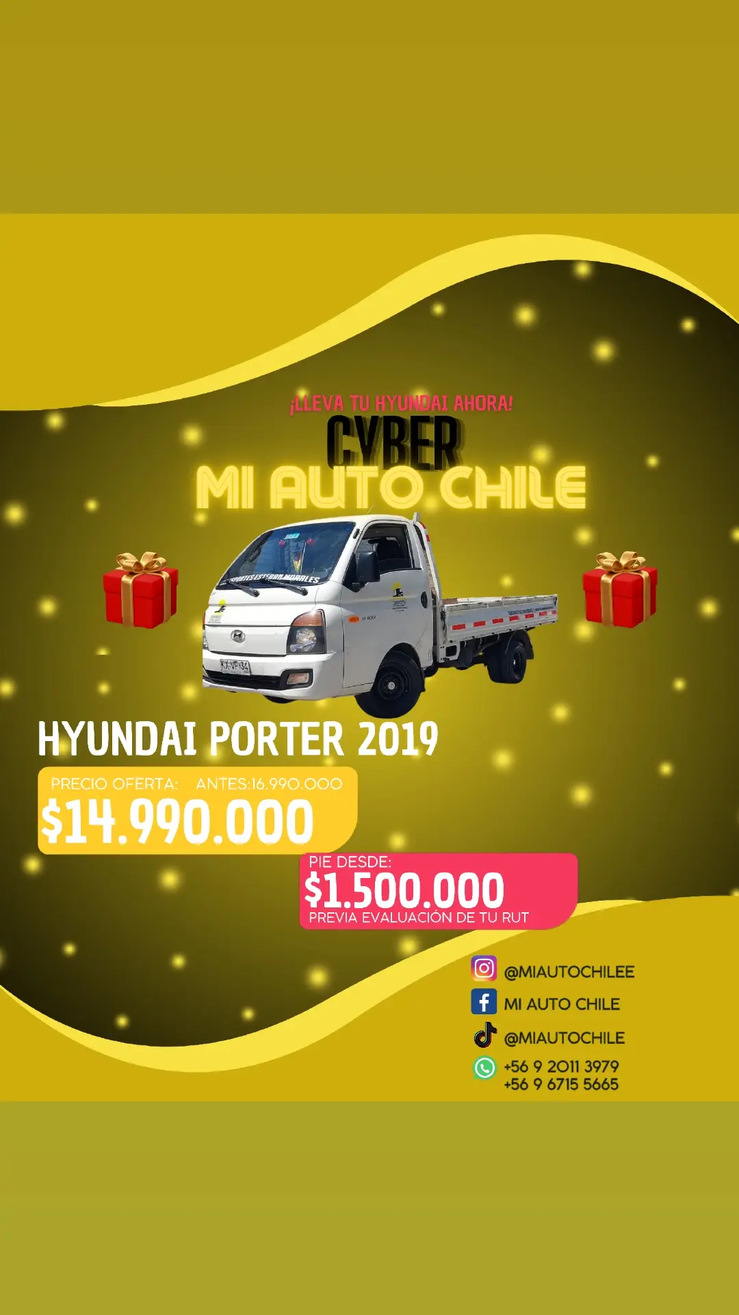 ‼️CYBER MI AUTO CHILE‼️CYBER MI AUTO CHILE‼️ LLAMANOS PARA UNA ATENCIÓN MÁS RÁPIDA ‼️ 📱9 6715 5665 Bryan Hormazabal👨🏻‍💻🙋🏻‍♂️ 📱9 2011 3979 Ivette Bravo👩🏻‍💻🙋🏻‍♀️