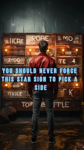 You should never force this star sign to pick a side #fyp#foryou#astrology#horoscope#zodiacsigns#astrology#zodiac#astrologytiktok#ai#viralvideo#fypシ  