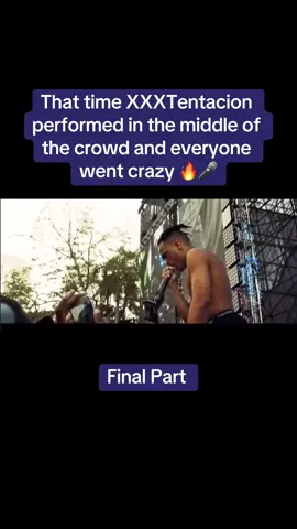 That time XXXTentacion performed in the middle of the crowd at Rollin Loud 2017 and everyone went crazy 🔥🎤 Final Part  . . #xxxtentacion #xxx #show #fan #crowd #moment #rollinloud #2017 #rap #music #concert 