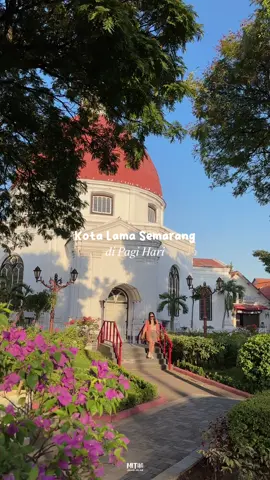 Yang bikin rindu di Semarang ✨🤍🌼 📍Kota Lama Semarang #kotalama #kotalamasemarang #semarang #exploresemarang #exploreindonesia #mithajalanjalan 