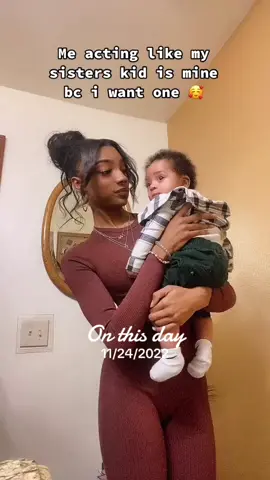 #onthisday 1 year later and im 6 months  pregnant with my own blessing 🤭😭 #fyp #foryoupage #nephew #trend #foryou 