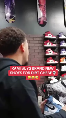 They were BRAND NEW😂💀💀 Did he basically rob the guy⁉️💀