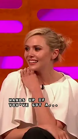 Elizabeth Olsen is surprised   show 