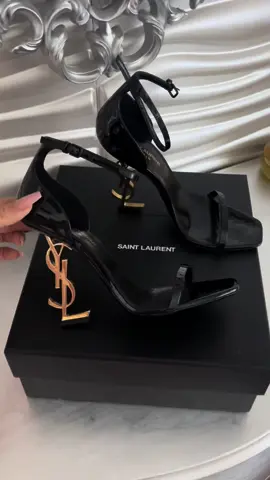 Ysl opyum heels🖤.                                  #ysl #yslopyumheels #yslopium #yslunboxing #fyp #yslheels 