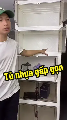 Tủ Nhựa Gấp Gọn #tunhua #tunhuadanang #tunhuagapgon #tudungdo #xuhuong 