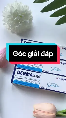 Góc giải đáp thắc mắc về chấm mụn Derma forte có thể các bạn chưa biết 🫶 #TikTokAwardsVN2023 #SportsOnTikTok #Master2023byTikTok #drthem #tiktok #dcgr #dermaforte  
