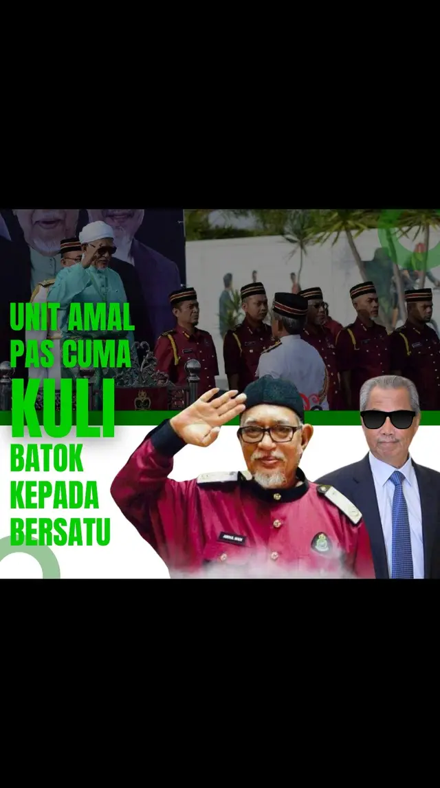 UNIT AMAL PAS CUMA KULI BATOK KEPADA BERSATU #prkkemaman #pas 
