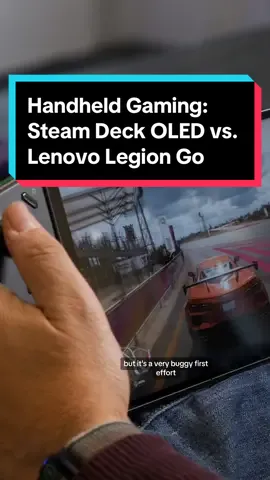 Suddenly there are a lot of ways to take #PC games on the go. But there are big differences between the newest improved #SteamDeck and Lenovo’s #LegionGo. Here’s how they stack up against one another. 🎮 #handheldgaming #tech #lenovolegiongo #steamdeckoled #pcgamers #gaming #gamingtok #handheldgameconsoles #versus 