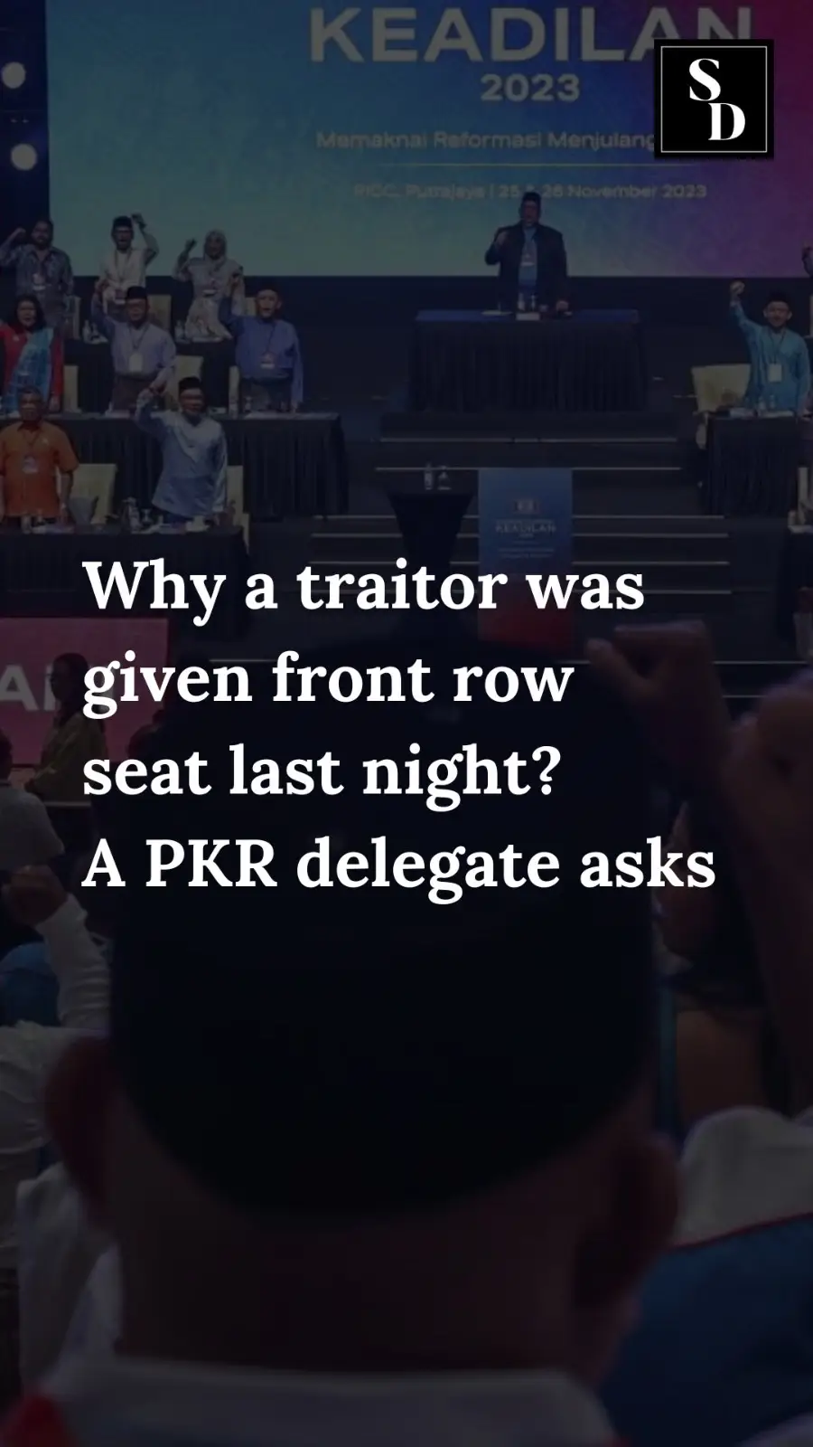 Visit www.sinardaily.my for more stories. #PKR #AnnualCongress #traitor #GinieLim #SinarDaily 