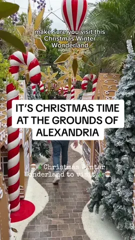 🎅🏽 It’s Christmas time at The Grounds of Alexandria 🎄 Stroll down Gingerbread lane, check out their limited edition Christmas desserts and drinks, plus take a photo with Santa. This Winter Wonderland is on for a limited time only! 🎄🎅🏽 #groundsofalexandria #thegroundsofalexandria #itschristmas #itschristmas #placesinsydney 