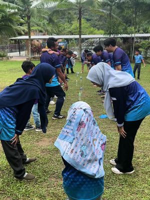 Sukaneka family day. #familyday #game #meriah 