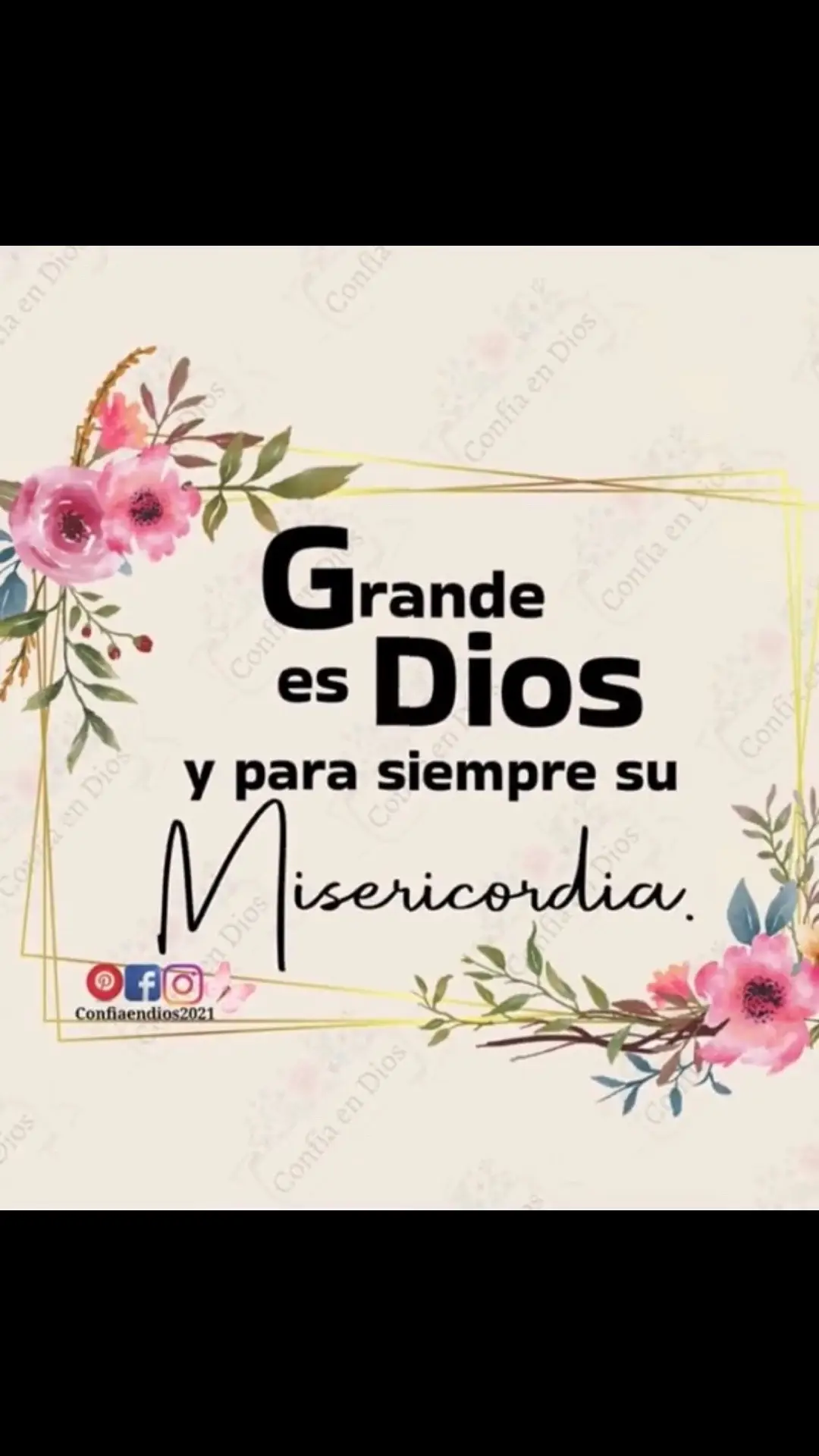 #cuangrandeesDios #parasiempresumisericordia 