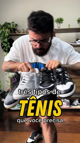 👟 Comenta ai para mim: qual o seu tênis favorito? E leia a legenda 👇👇👇 🚶Um tênis pro dia a dia: aquele tênis mais versátil, que combina com quase todos os tipos de visuais que voce monta e que seja bom para bater. Daquele que é confortável par ao dia inteiro mas aguenta o tranco.  🕺Um  tênis para sair a noite: aqui é um tênis mais arrumadinho, que você nao vai usar tanto, mas tem que ser estiloso. Daqueles que sempre saem bem na foto, saca? 🏋️Um tênis para academia: um tênis que se adapte ao seu tipo de treino, seja ele de corrida ou de musculação. Eu sou do tipo que não recomenda usar tênis de academia no role e vice-versa. Tênis de academia foi feito para surrar, suar nele, pular, pisar, sujar e tudo mais. Algo que não combina muito com um look para sair.  🏃 EXTRA: se você é muito ligado em tênis, eu acho que uma opção maneira é ter aquele grail. Um tênis do hype que você curta muito, que vai usar pouco, mas que sempre te brilha os olhos quando vê na coleção.  Concorda comigo? Discorda? Deixe seu comentário. #tenismasculino #lookmasculino #sneakers #modamasculina 