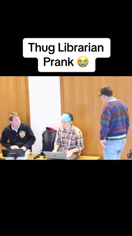 He was so polite 😭 #prank #bigdawstv #library #college #funny #viral 