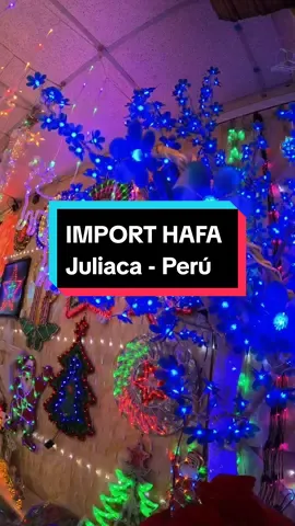 #JULIACA @IMPORTHAFA #fypシ゚viral  #Juliaca_Puno #LucesNavideñas 