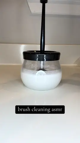 Cleaning my concealer brush always takes a little bit more time. When I have active breakouts, I make sure to clean my brush as frequently as possible to prevent the spread of bacteria (around my face) and contamination of my make up. Kinda satisfying process too ❤️ ##cleaningtiktok##cleanclearconfident##makeupbrushcleaning