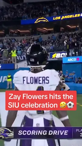 Zay Flowers 🤝 Cristiano Ronaldo (🎥: @NFL)