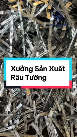 Xưởng sản xuất thép râu tường công ty Cốp Pha Việt #copphaviet #xaydung #theprautuong 