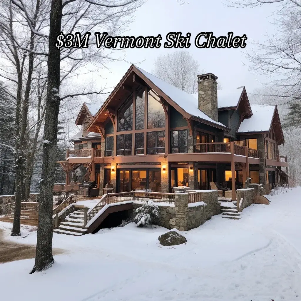 All we want for christmas is this home - is that too much to ask? #mountains #mountainview #ski #skitheeast #vermont #interiordesign #design #designer #architecture #luxuryhome #skihouse 