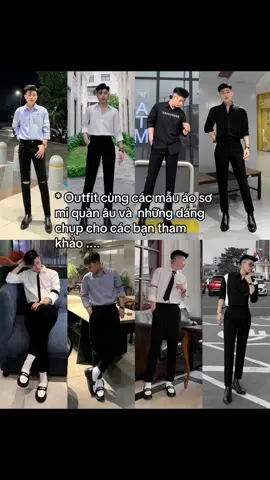 Oufic cùng các mẫu áo sơ mi quần âu cho các bạn nam #fyp #xh #viral #oufit #quanau #aosomi #tiktokshop 